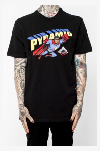 Super Pyramid Tee - Chris Brown Black Pyramid T Shirt #5241428