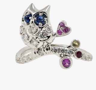 Bardens Owl Ring - Owl Ring Jewelry Png Transparent #5241908