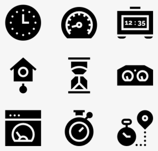 Speedometer & Time - Circle #5243367