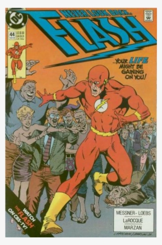 Купете Comics 1990-11 Flash - Flash By Greg Larocque #5244006