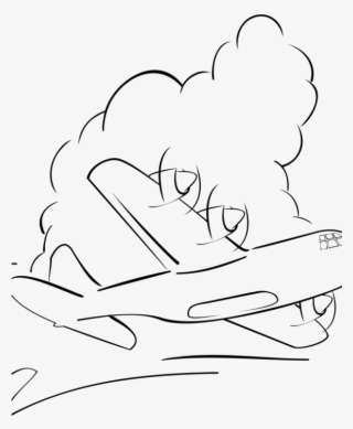 Aircraft Aviation Free Commercial - Airplane Outline #5244293