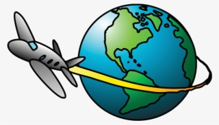 Clipart Plane Printable - International Travel Clip Art #5244806