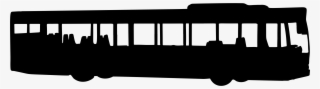 Vintage Icons Png Free - Bus Silhouette Png #5244874