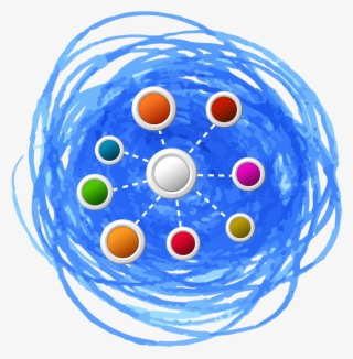 Join The Dots Download Icon - Circle #5245154
