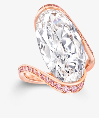 A Graff Rare Pink And Oval Shape White Diamond Ring - Pink And White Diamond Ring #5245576 A Graff Rare Pink And Oval Shape White Diamond Ring - Pink And White Diamond Ring #5245576