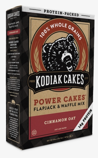 Kodiak Cakes Power Cakes, Cinnamon Oat Pancake And - Kodiak Cakes Cinnamon Oat #5245919