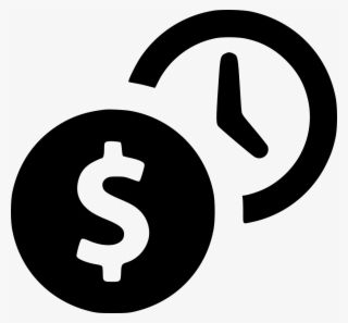 Time Payment Savings Earnings Salary Svg Png - Save Time And Money Icon #5246276