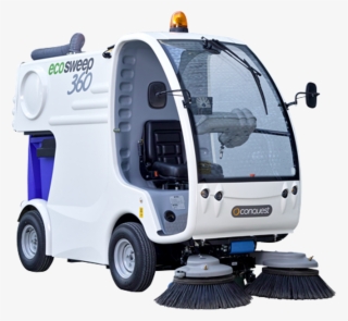 Conquest Eco Sweep 360 Battery Powered Street Sweeper - Electric Street ...