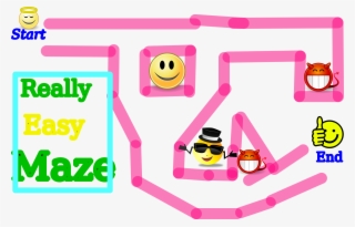 This Free Icons Png Design Of Super Easy Maze #5246683