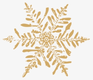 Gold Snowflake #5250436