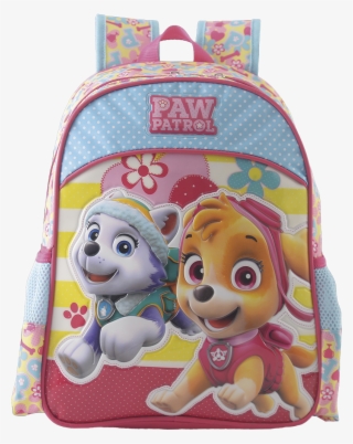 Mochila Patrulha Pup Pals Conteudo - Paw Patrol Girl Melamine Plate #5250607