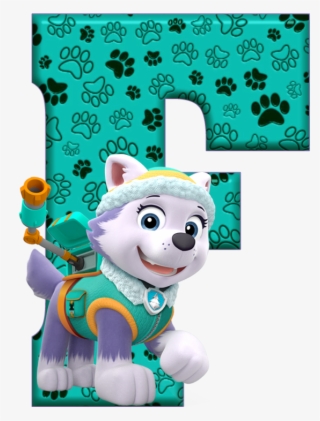 *✿**✿*f*✿**✿*de Alfabeto Decorativo - Abecedario De Patrulla Canina #5251097