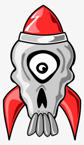 Nuclear Weapon Bomb Sticker Skull Bone - Skull #5252024