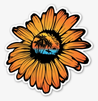 Sunflower Surf Sticker - African Daisy #5252198
