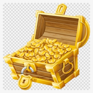Treasure - Gold In Treasure Box #5254586