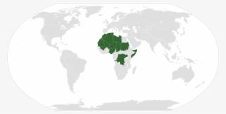 Chalkboard Wall Sticker In 'world Map' Design - Medium #5254683