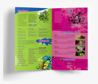 Mad Hatter's Tea Bar Concept Menu Booklet Inside - Brochure #5254741