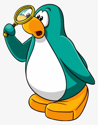 Norman Swarm - Penguin With Magnifying Glass #5255661