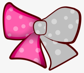 Bow, Ribbon, Knot, Isolated, Decoration, Silk, Shiny - Mickey Mouse Pink Bow #5255876