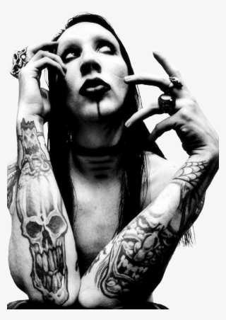 Report Abuse - Marilyn Manson Forearm Tattoo #5257300