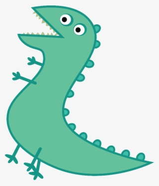 George Pig Daddy Pig Mummy Pig Birthday - Dinossauro Peppa Pig Png #5259023