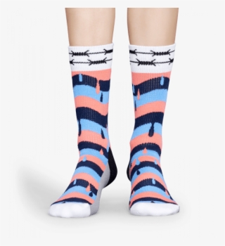 Athletic Montana Drips Sock - Happy Socks Montana #5260012