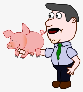 Holding A Pig Icon Png #5261174