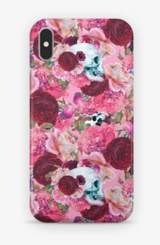 Case Skull Roses Rosa De Bianca Rodriguesna - Mobile Phone Case #5261501
