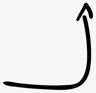 Right Up Arrow Comments - Hand Drawn Arrow Up Right #5265672