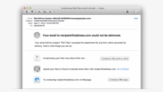 Legible Email Errors - Here To See The Attached #5265721