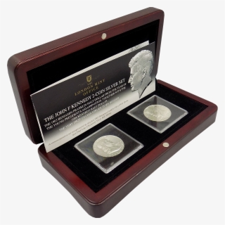 Pre-owned The John F Kennedy 2 Silver Coin Set - Coin #5265772