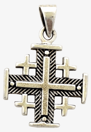 Sterling Silver Jerusalem Cross - Church Of The Holy Sepulchre #5269680