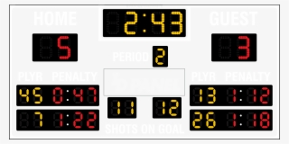 Specifications - Scoreboard #5270877