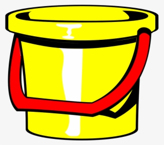 Bucket Clipart Ember - Yellow Bucket Png #5271198