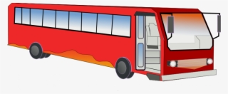 Bus Vector - Means Of Transport Bus #5271646