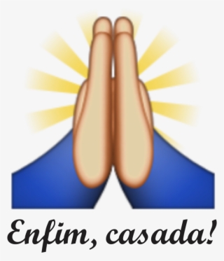 Prayer Hands Emoji Transparent #5273097