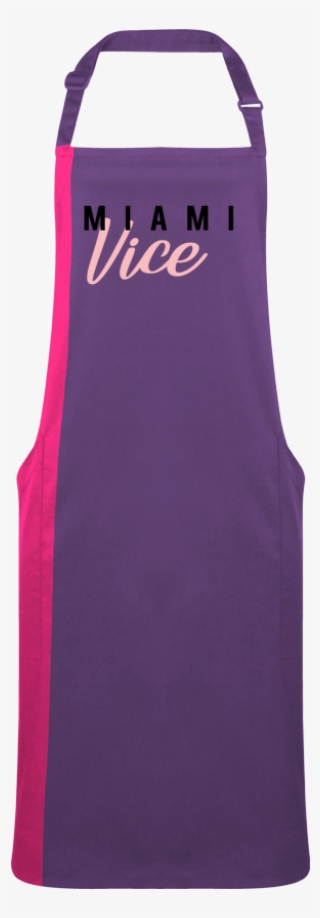 Tablier Long Bicolore Miami Vice Par Koios Design - Future #5273141