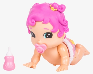 Ll Bizzy Bubscrawl Baby Princess, , Large - Little Live Bizzy Bubs Polly Petals #5275260
