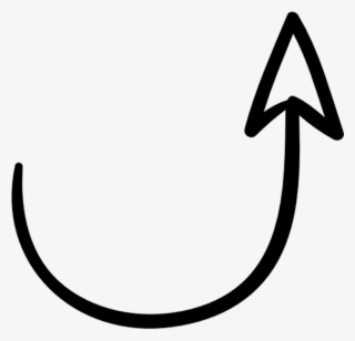 Semicircular Up Arrow Free Vector Icons Designed By - Arrow #5275896