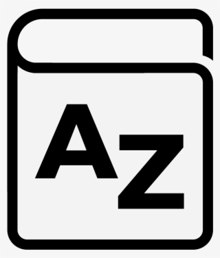 Dictionary Clipart Glossary - Glossary Icon #5275898