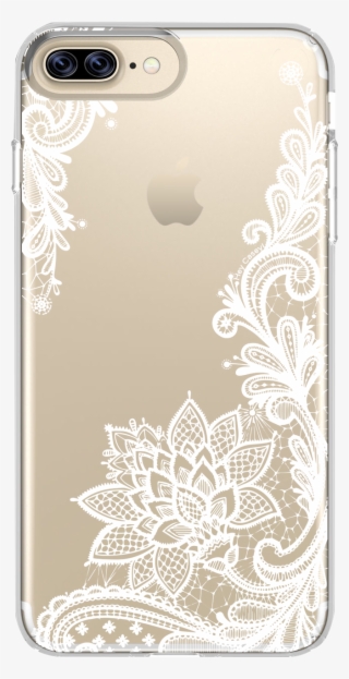 Delicate Lace Corners Phone Case Covers For Iphone, #5277639