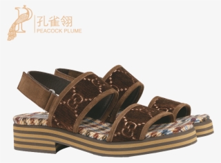 Gucci ベルベット ストラップ サンダル #5277803