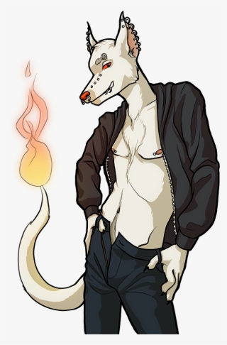 Damien The Hellhound Hells Bartender By - Bad Dragon #5279110