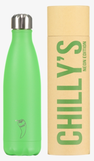 Chilly's Bottle 500ml Neon Green - Chilly's Bottles 500ml - Matte Blue #5279826