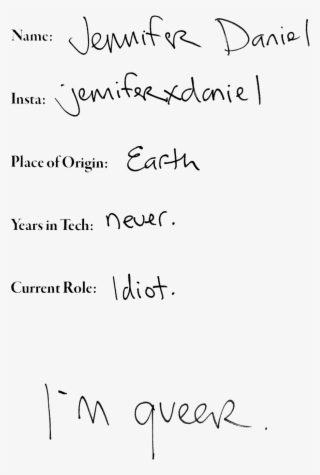 Jennifer-daniel - Handwriting #5280298 Jennifer-daniel - Handwriting #5280298
