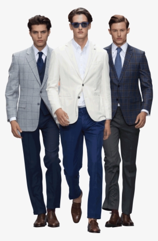 Models Stalked Jermyn Street's Open Air Catwalk In - Mens Wear Models Png #5280839