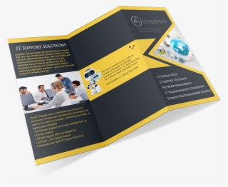 Elegant, Modern, Information Technology Flyer Design - Flyer #5280892