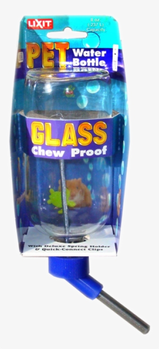 Lixit Water Bottle Hamster/gerbil Glass 8oz - Lixit Corporation - Glass Water Bottle - 8 Oz. #5281408