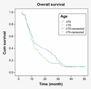 Survival Analysis In Locally Advanced Lung Cancer, - Plot #5281409