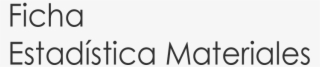 Estadística De Materiales - Logo #5281545